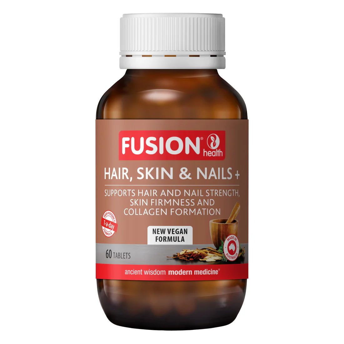 Fusion Health Hair, Skin & Nails + 60 Tablets