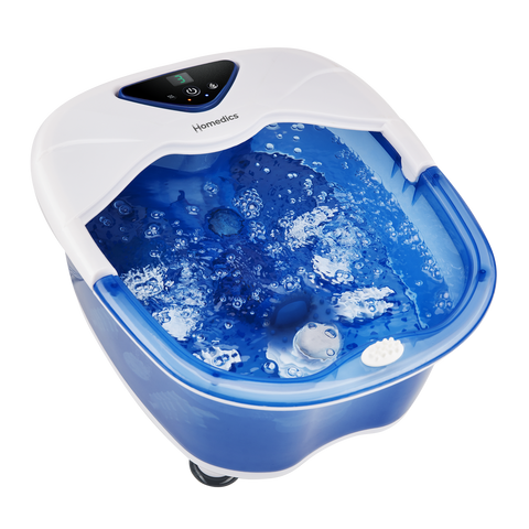 HoMedics Salt-N-Soak Pro Footbath with Heat Boost - FB-630H-AU