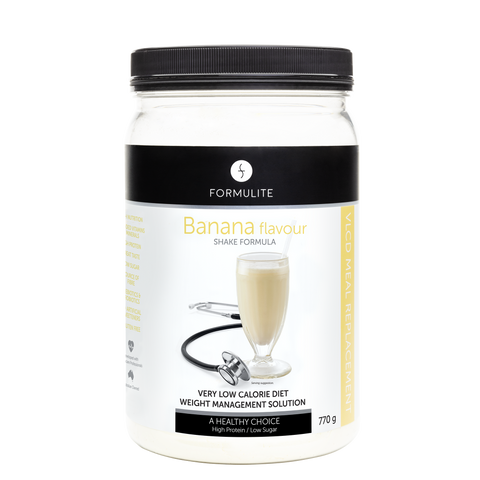 Formulite Meal Replacement Tub - Banana Flavour 770g - 14 Serves