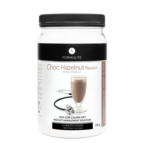 Formulite Meal Replacement Tub - Choc Hazelnut Flavour 770g - 14 Serves