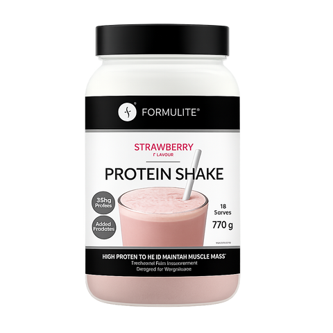 Formulite Meal Replacement Tub - Strawberry Flavour 770g - 14 Serves