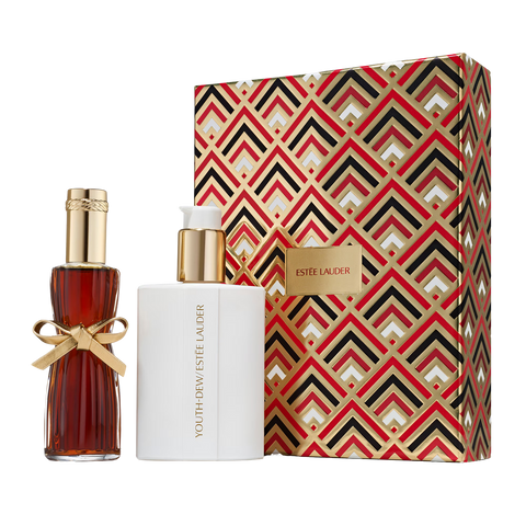 ESTEE LAUDER Youth Dew Indulgent Eau de Parfum 67mL 2 Piece Holiday Gift Set