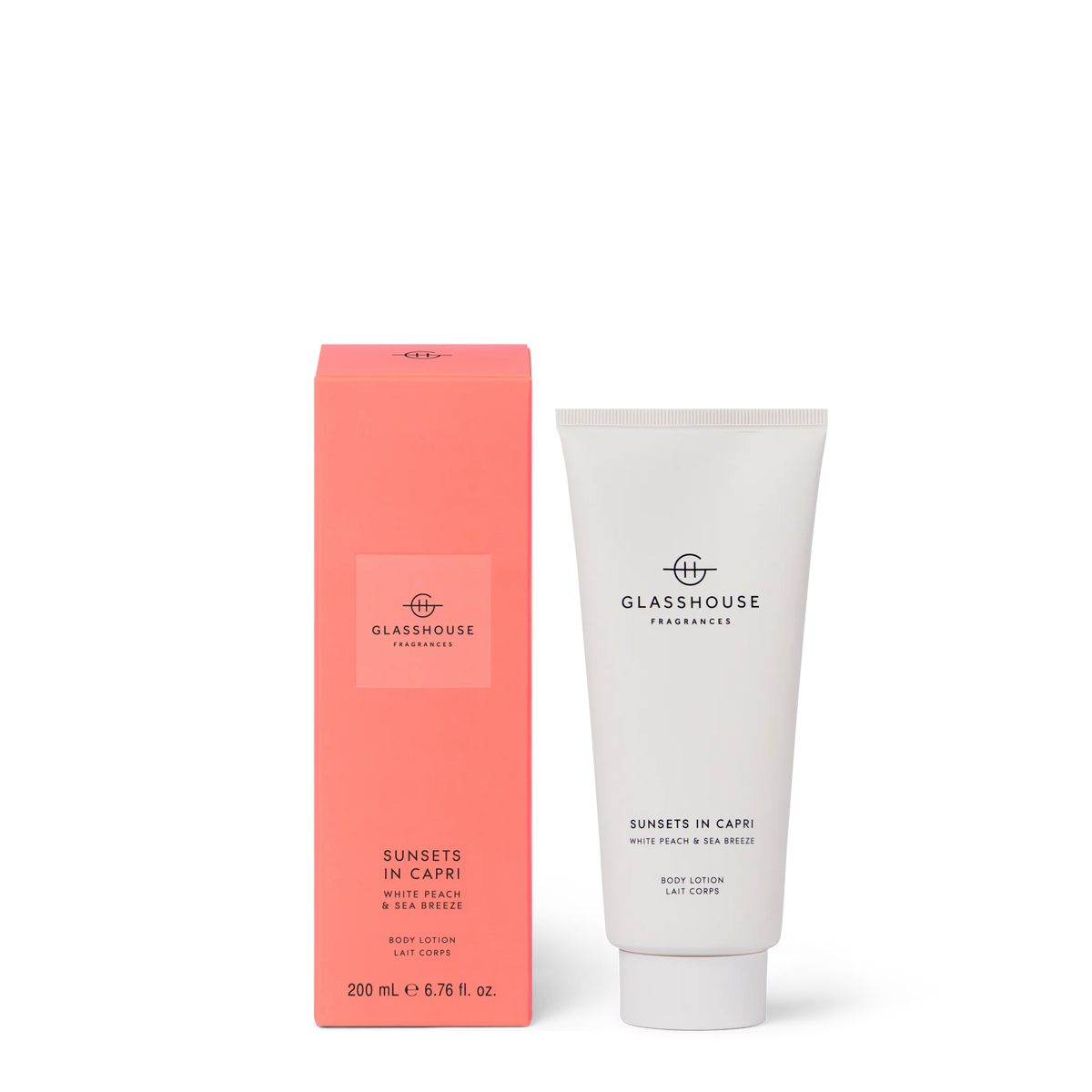 Glasshouse Fragrances Sunsets in Capri Body Lotion 200mL