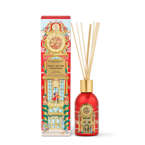Glasshouse Fragrances Night Before Christmas 250mL Fragrance Diffuser