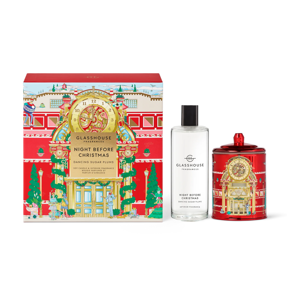 GlassHouse Fragrances Night Before Christmas Gift Set - Limited Edition