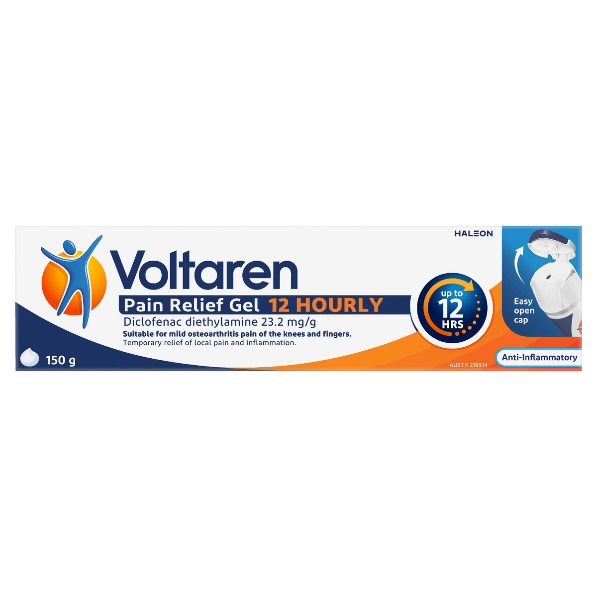 Voltaren Pain Relief Gel 12 Hourly 150g