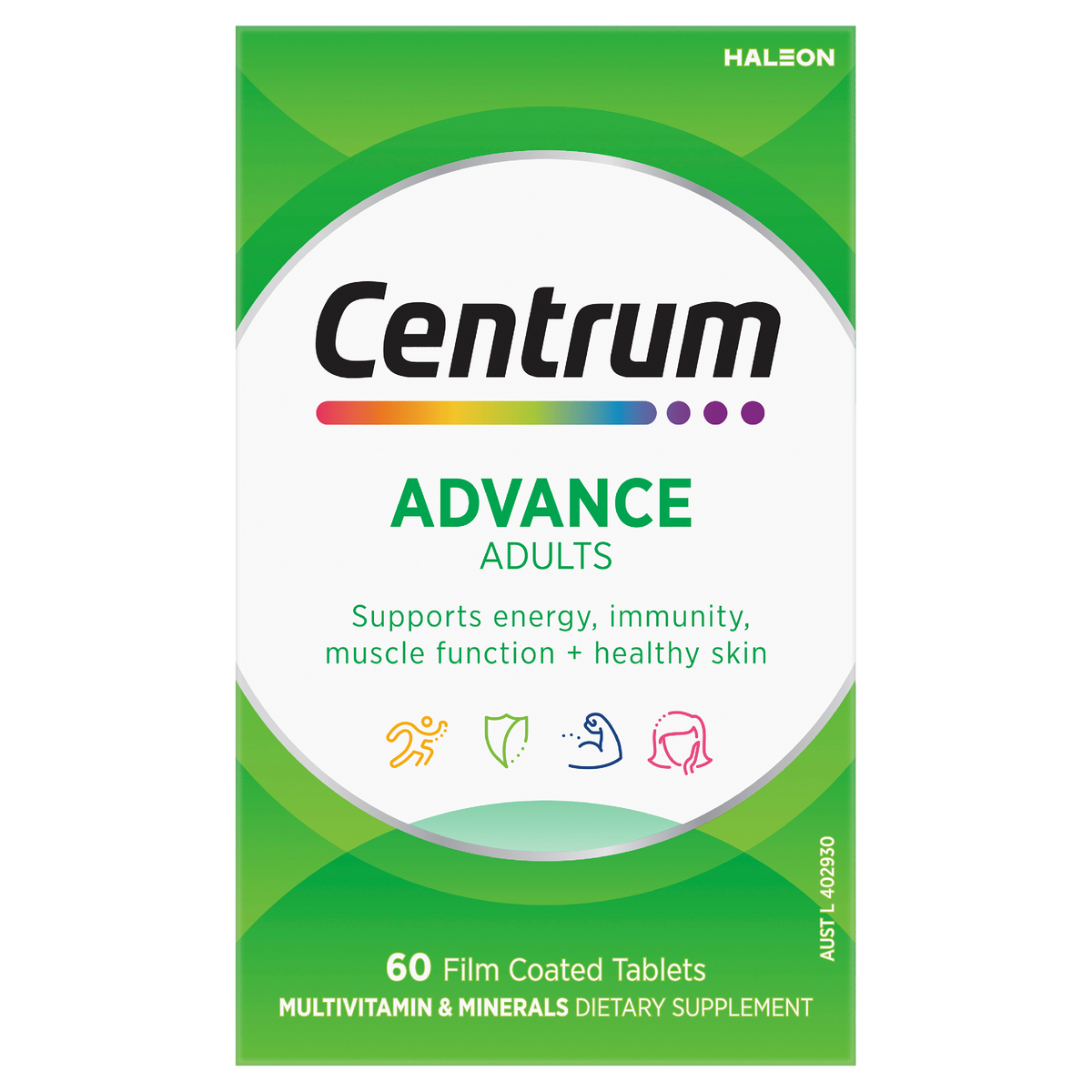 Centrum Advance Adults 60 Film Coated Tablets
