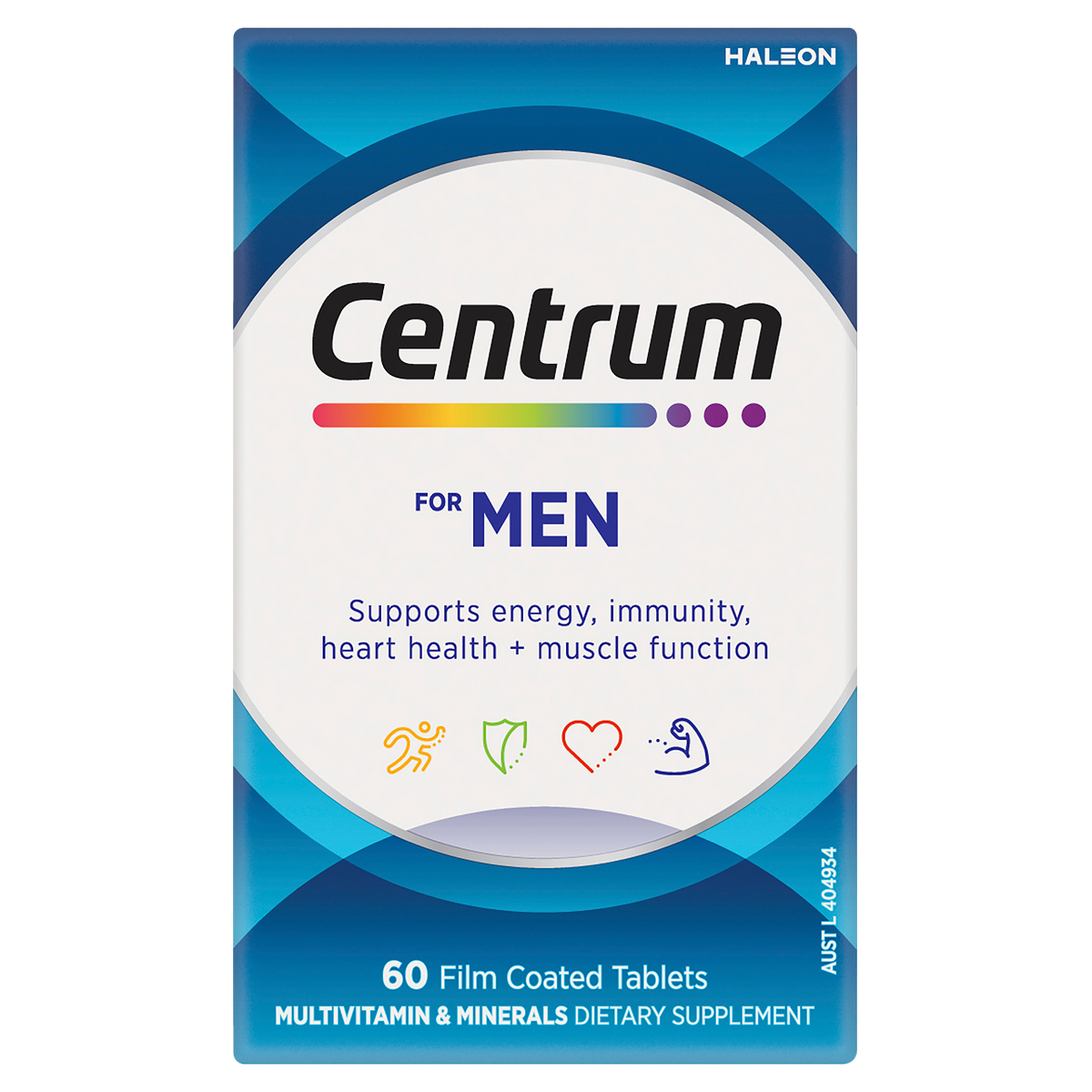 Centrum For Men 60 Film Coated Tablets