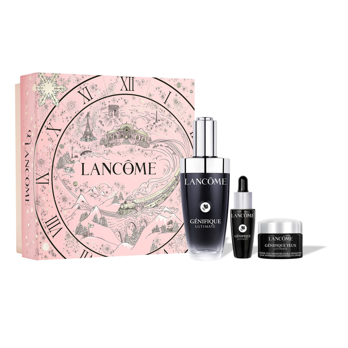 LANCOME Genifique Ultimate Serum 115mL Holiday 2025 3 Piece Gift Set