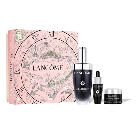 LANCOME Genifique Ultimate Serum 115mL Holiday 2025 3 Piece Gift Set