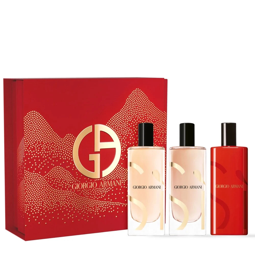 Giorgio Armani Si Trio Eau De Parfum Gift Set