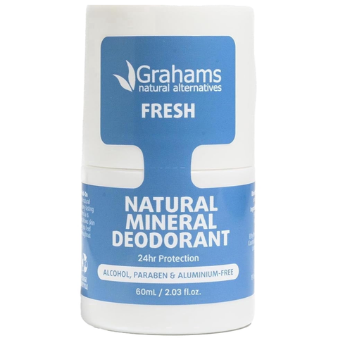 Grahams Natural Mineral Deodorant 24Hr Protection 60mL