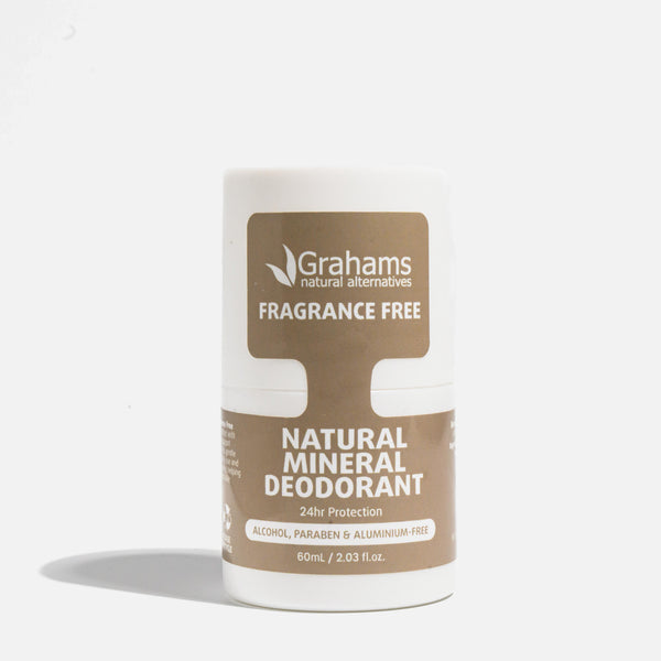 Grahams Natural Mineral Deodorant 24Hr Protection 60mL
