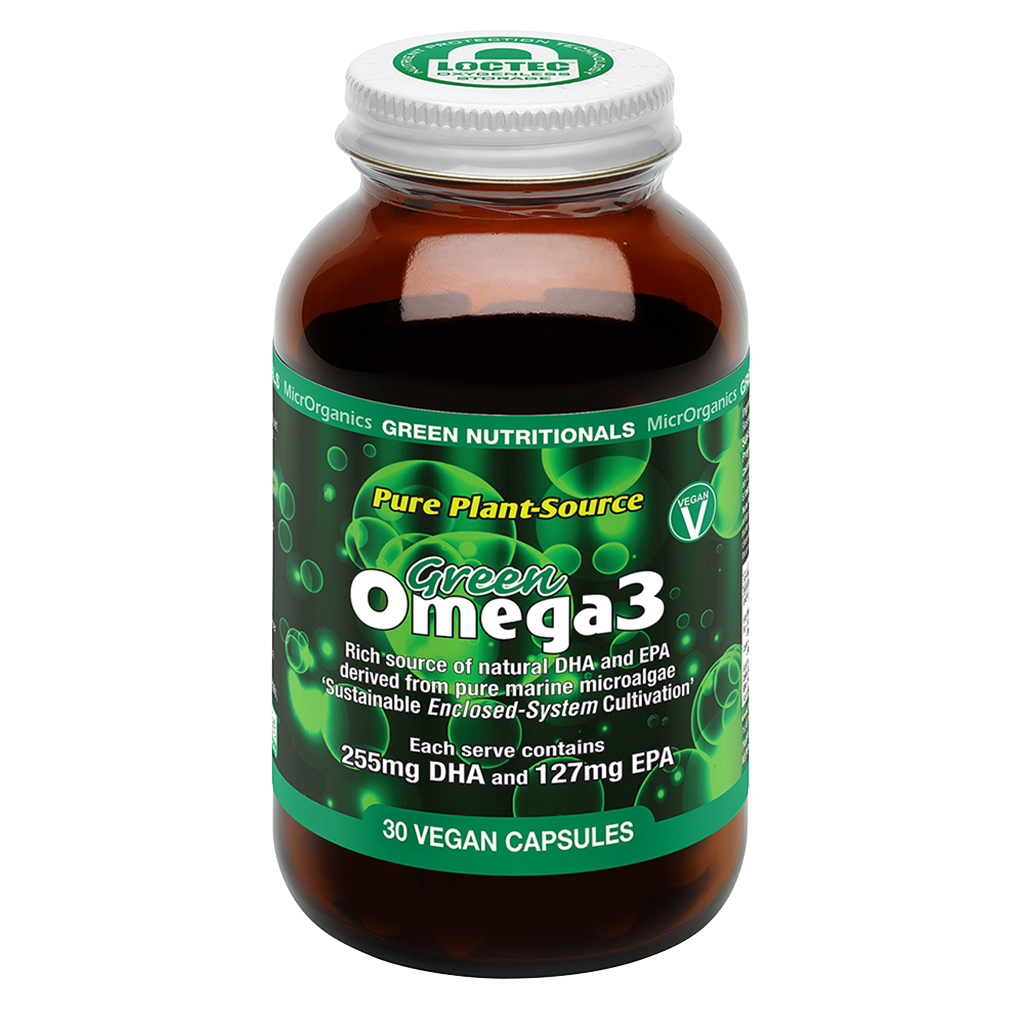 Green Nutritionals Green Omega3 30 Vegan Capsules