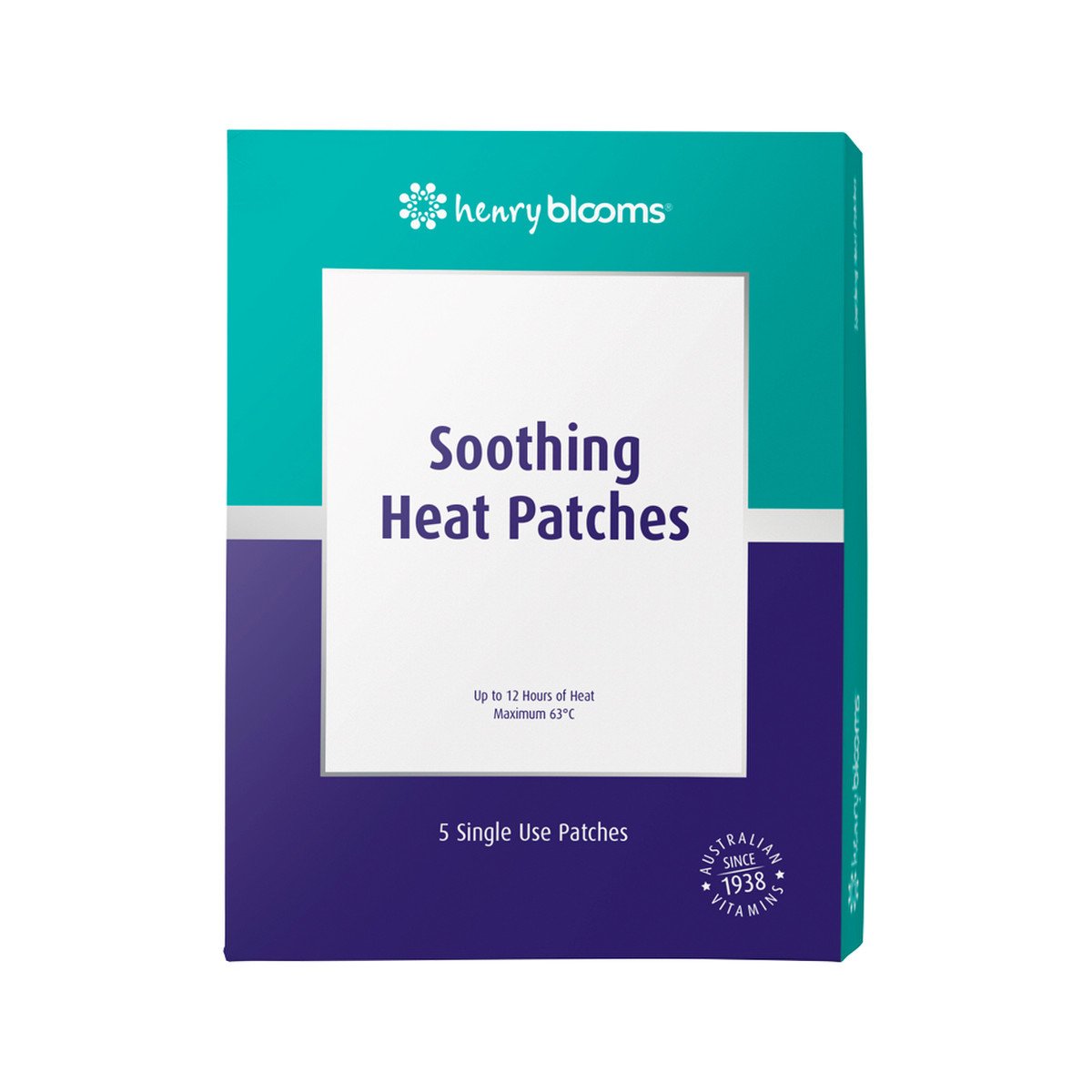 🎁 Henry Blooms Soothing Heat Patches (Single Use) x 5 Pack (100% off)