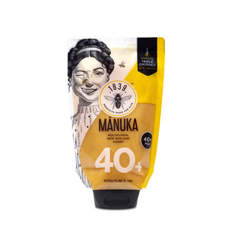 1839 MGO 40+ Multifloral Manuka Honey 400g Pouch