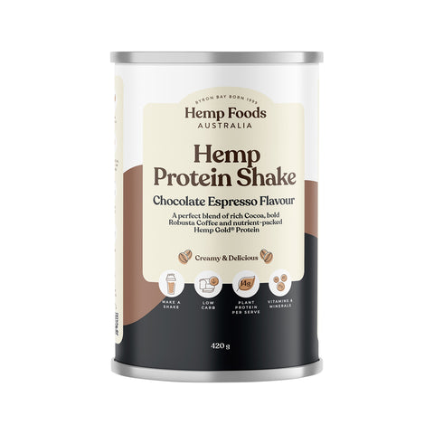 Hemp Foods Australia Hemp Protein Chocolate Espresso 420g