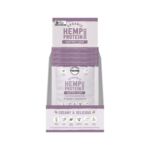 Hemp Foods Australia Organic Hemp Protein Shake 7 x 35g Sachet