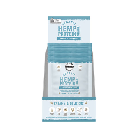 Hemp Foods Australia Organic Hemp Protein Shake 7 x 35g Sachet