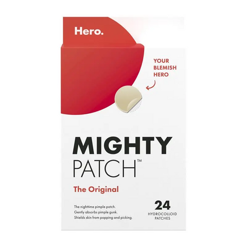 Hero. Mighty Patch Original Hydrocolloid Pimple Patches 24 Pack