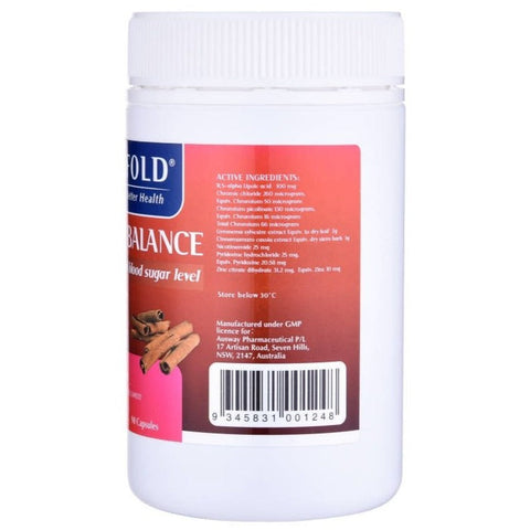 Rifold Sugar Balance 90 Capsules (Expiry 11/2024 )