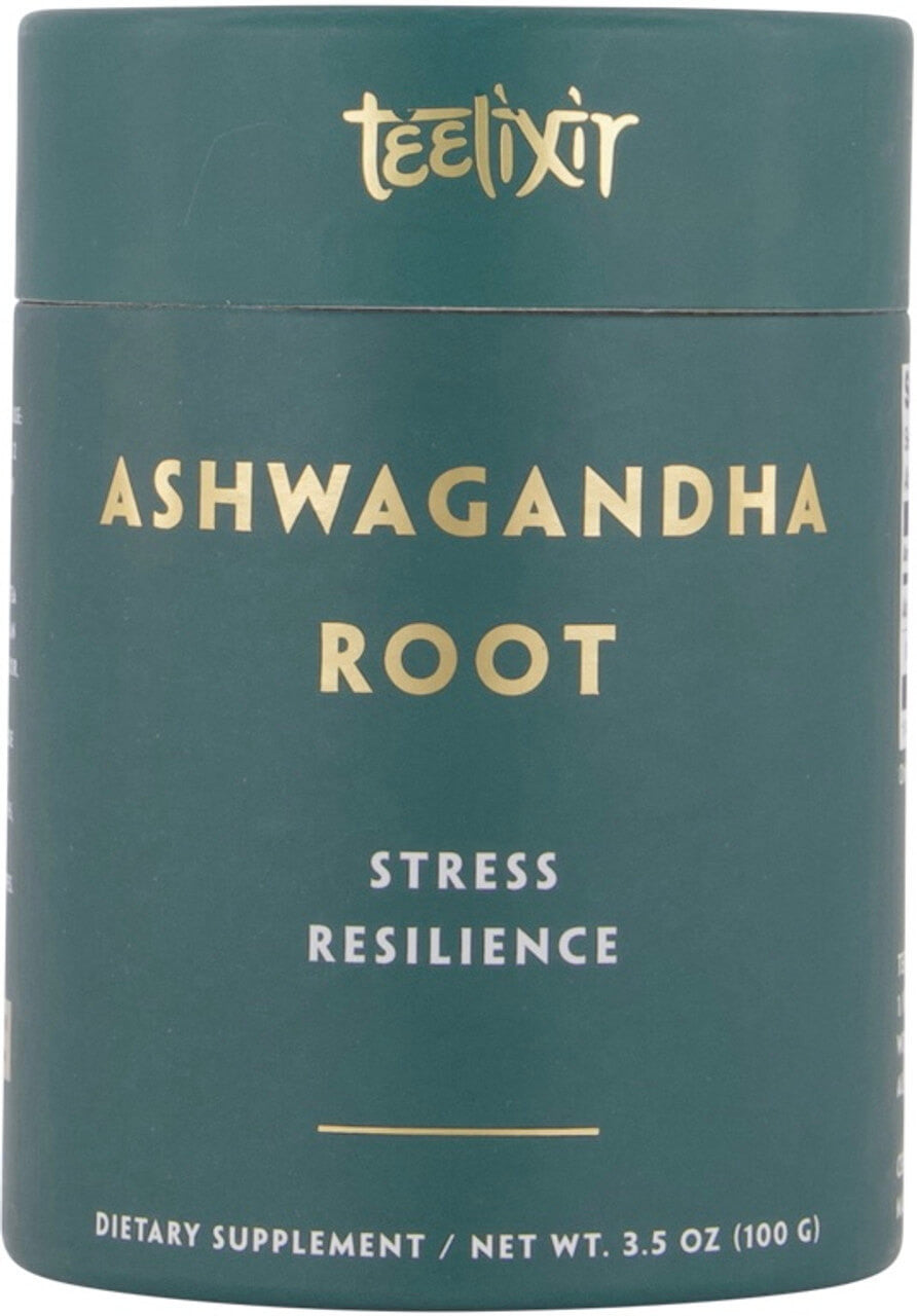 Teelixir Organic Ashwagandha Root Stress Resiliance 100g