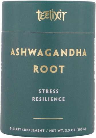Teelixir Organic Ashwagandha Root Stress Resiliance 100g