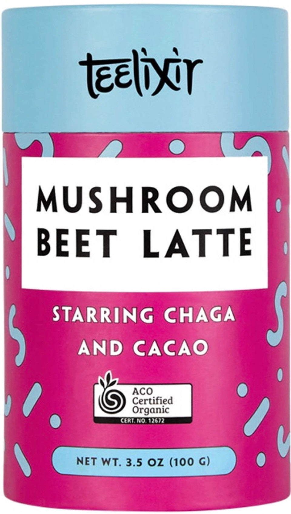 Teelixir Organic Mushroom Beet Latte 100g