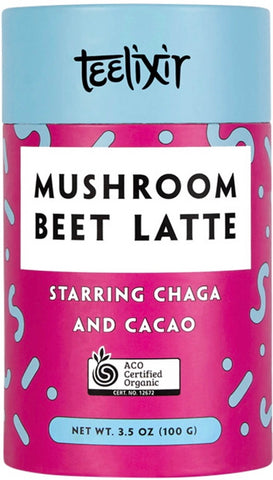 Teelixir Organic Mushroom Beet Latte 100g