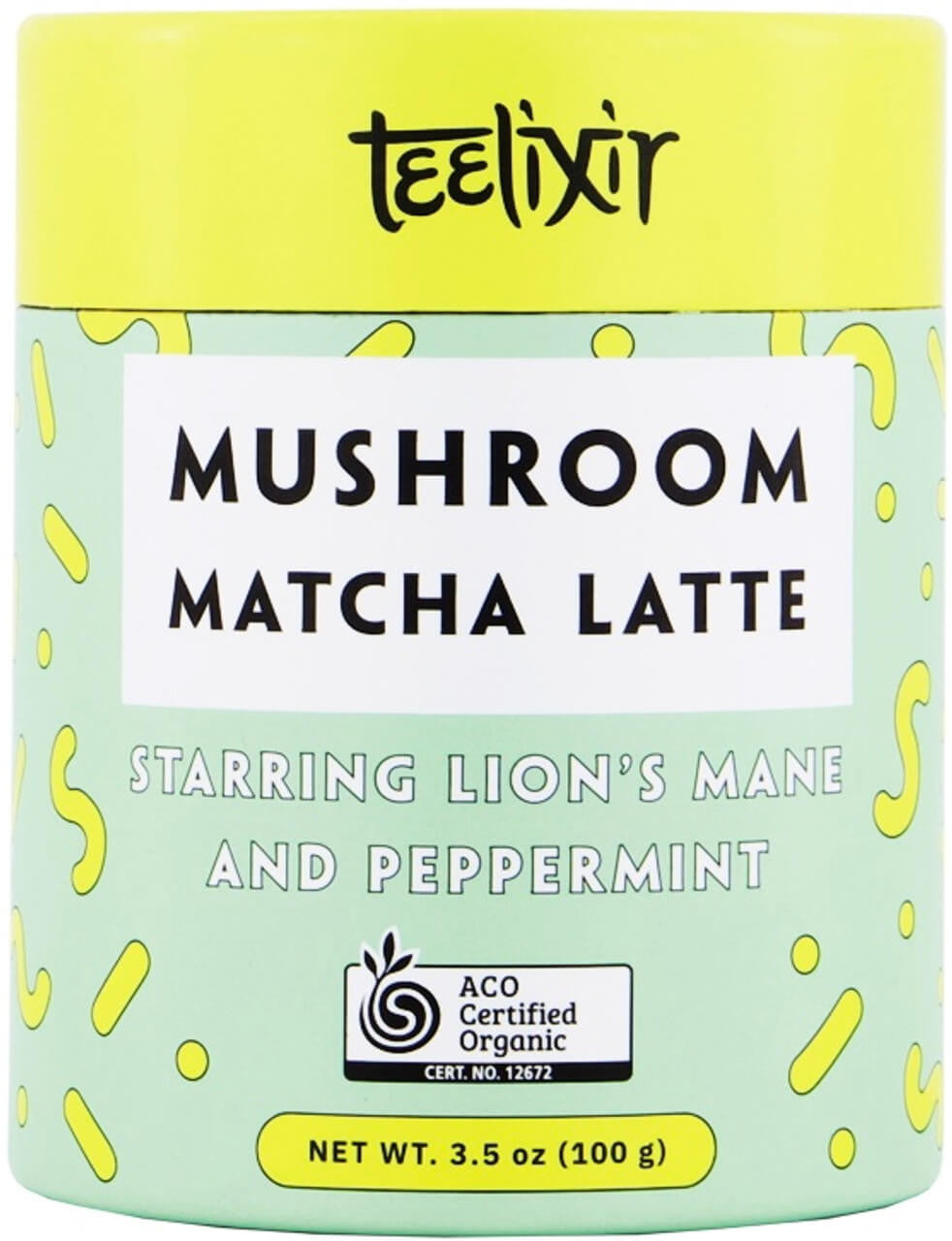 Teelixir Organic Mushroom Matcha Latte 100g