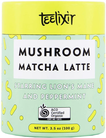 Teelixir Organic Mushroom Matcha Latte 100g