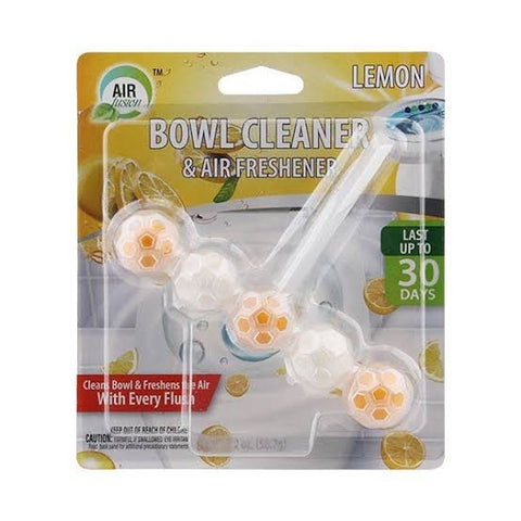 Air Fusion Bowl Cleaner & Air Freshener Lemon 5 Packs