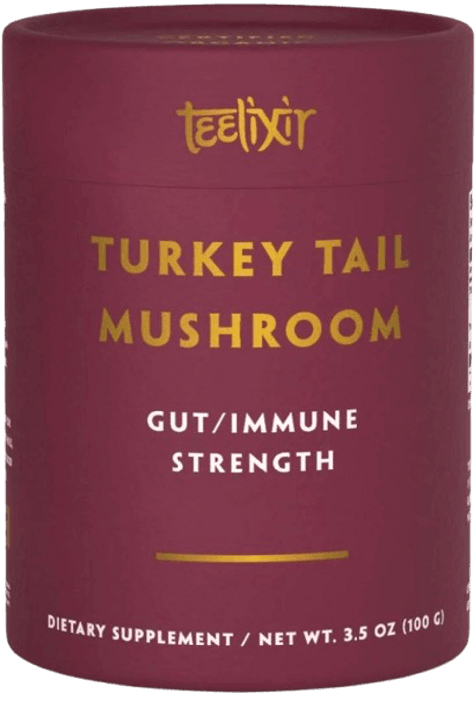 Teelixir Organic Turkey Tail Mushroom Gut/Immune Strength 100g