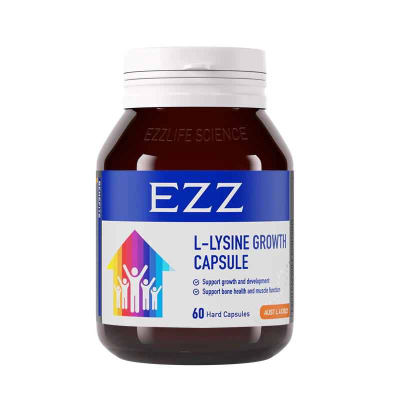 EZZ L-Lysine Growth Capsule 60 Capsules