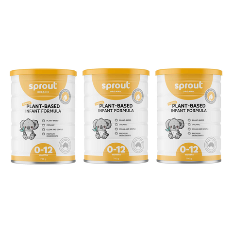 Sprout Organic Plant-Based Infant Formula 0-12 Months Tin 700g