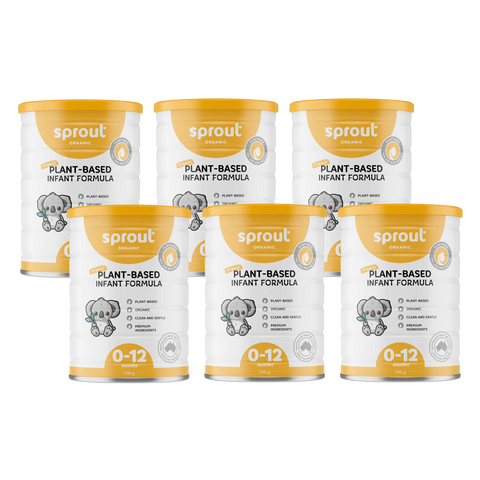 Sprout Organic Plant-Based Infant Formula 0-12 Months Tin 700g