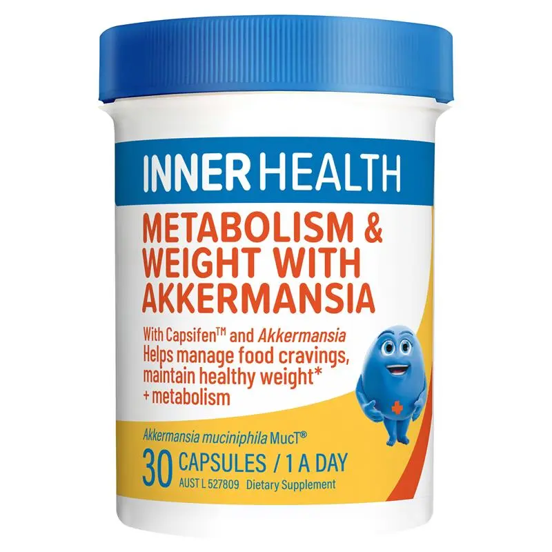Inner Health Metabolism & Weight with Akkermansia 30 Capsules