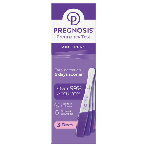 Pregnosis Midstream 3 Pregnancy Tests