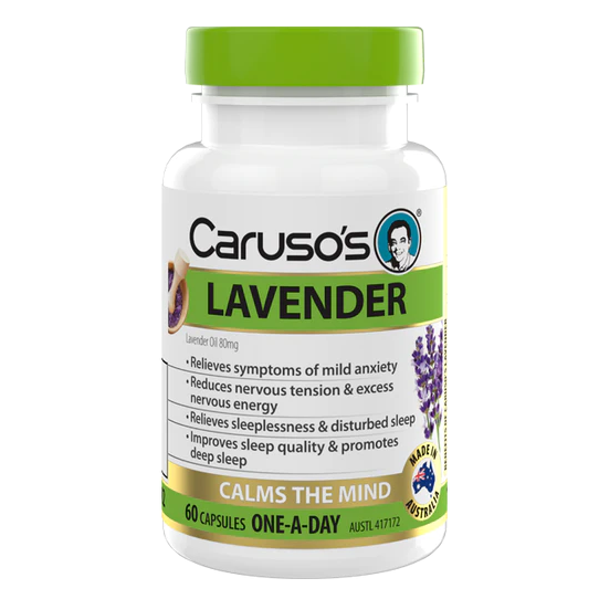 Caruso's s Lavender 60 Capsules