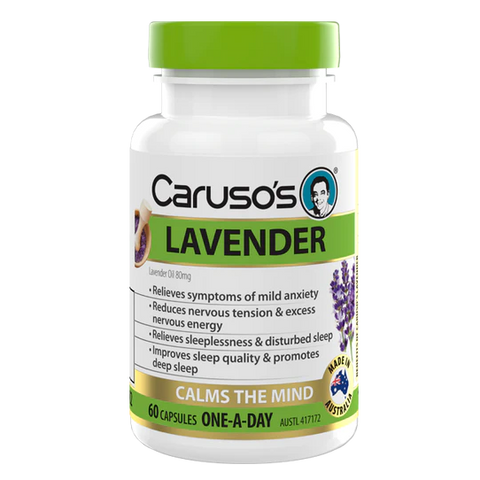 Caruso's s Lavender 60 Capsules