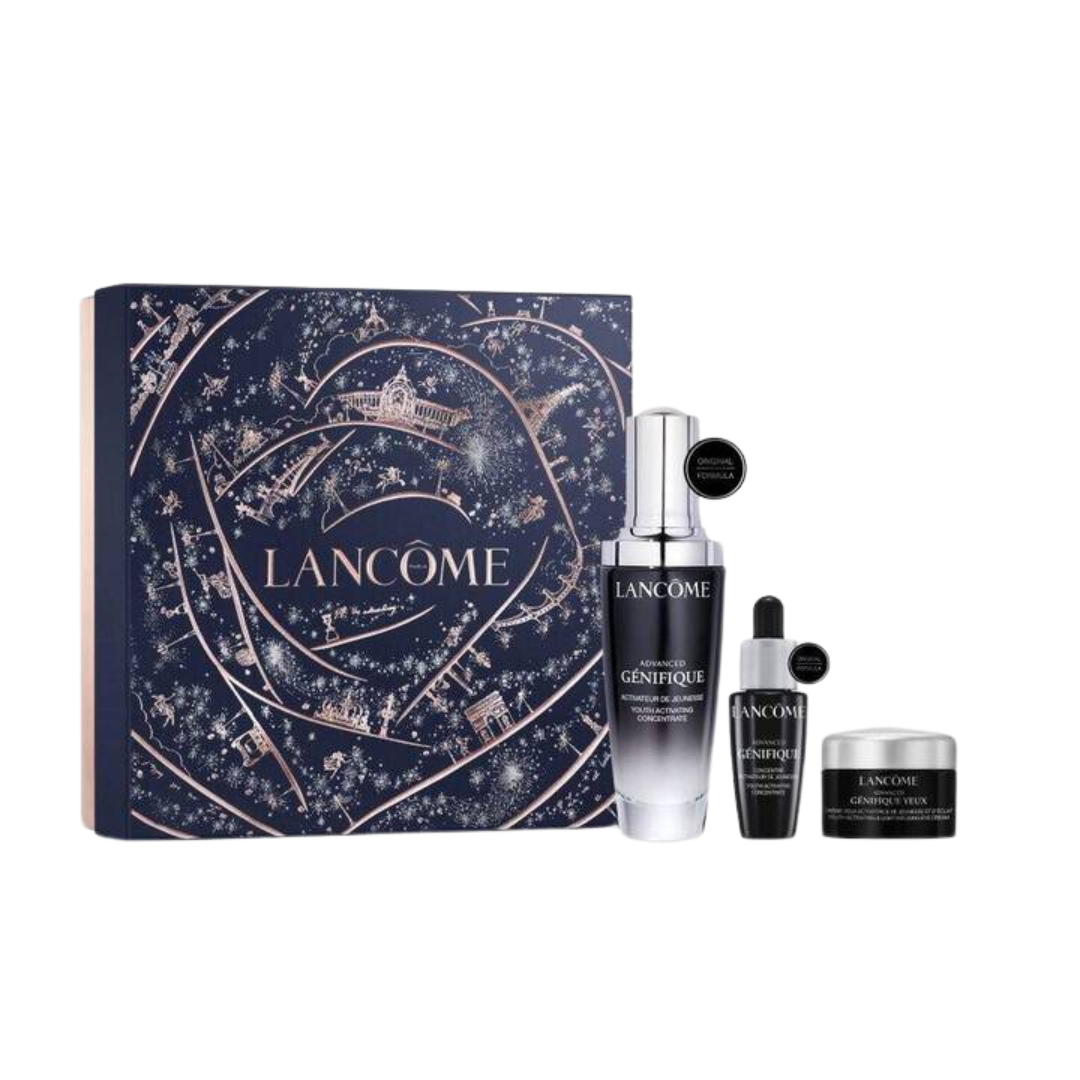 Lancome Advanced Genifique Serum 50mL Skincare 3 Piece Set