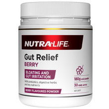 Load image into Gallery viewer, Nutra-Life Gut Relief Berry Powder 180g