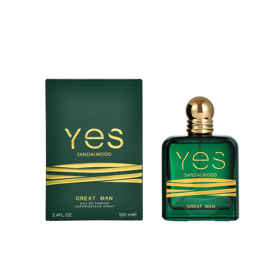 Yes Great Man Sandalwood Eau De Parfum Spray 100mL
