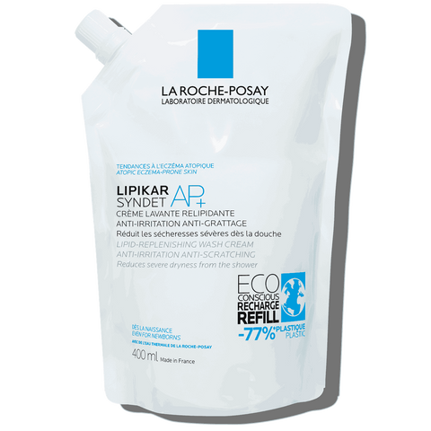 La Roche-Posay Lipikar Syndet AP+ Refill Pouch 400mL