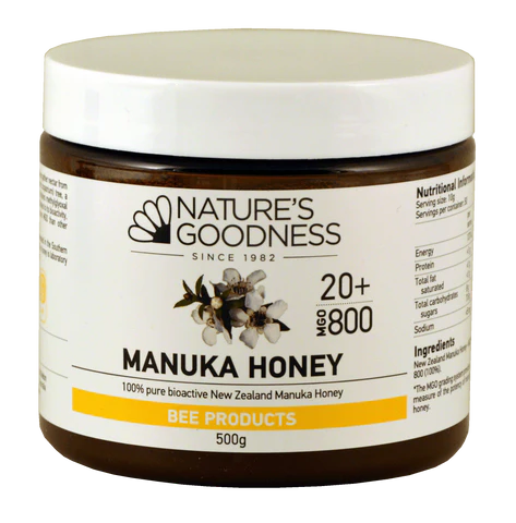 Nature's Goodness Manuka Honey 800MGO 20+ 500g