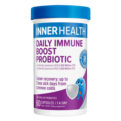 Inner Health Daily Immune Boost Probiotic 60 Capsules
