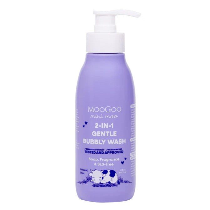 MooGoo Baby 2-in-1 Gentle Bubbly Wash 250mL
