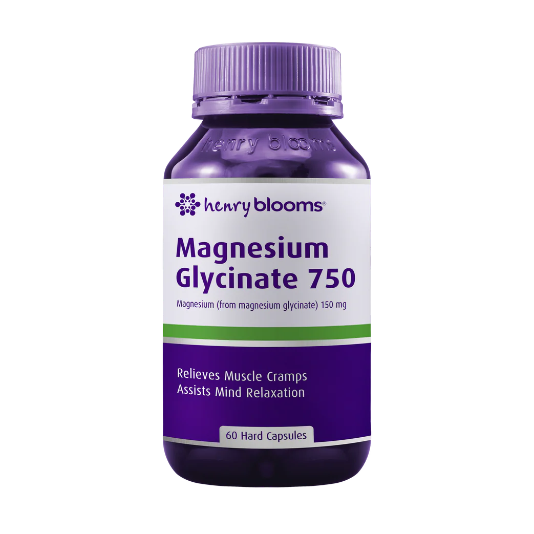 Henry Blooms Magnesium Gycinate 60 Capsules