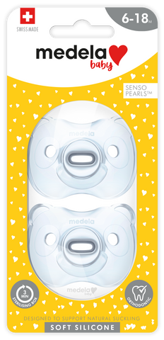 Medela Soft Silicone Duo Soothers 6-18 Months (Assorted)