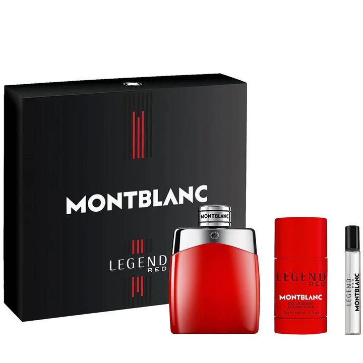 Montblanc Legend Red Eau de Parfum 100mL 3 Piece Set